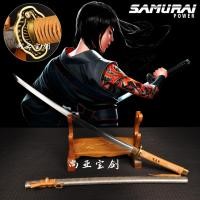 ราคา ดาบซามูไร Japan Samurai Sword Katana คาตานะ นักรบ ญี่ปุ่นโบราณ Japan มีดดาบ Ninja ดาบนินจา Handmade ใบดาบ เปิดคม (4861582595)