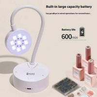 ราคา C Professional 360° LED Nail Lamp With Sensor, Rechargeable Gel Nail Dryer For Nail Art Polish Curi (49503185700)