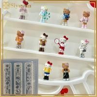 ราคา Siyuyan การ์ตูน Hello Kitty 3D ซิลิโคนเล็บแม่พิมพ์สําหรับเล็บ Charms DIY ตกแต่งเล็บ Soft Stamping แม่พิมพ์เล็บออกแบบเครื่องมือ VN (47153671029)