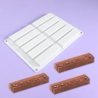 ราคา Strip ยาวบาร์มูสเค้กแม่พิมพ์ซิลิโคน Pastry แม่พิมพ์สําหรับขนมเค้กรูปแบบถาด DIY โฮมเมดภาษาฝรั่งเศสคําขนมเบเกอรี่ Mould (55552627497)