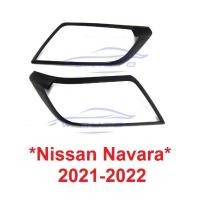 ราคา ครอบไฟหน้า Nissan Navara NP300 2021-2023 นิสสัน นาวาร่า เอ็นพี300 ตัวใหม่ ครอบไฟ ไฟหน้ารถ ชุดแต่งไฟ ฝาครอบหน้า แต่งไฟ (27679388785)