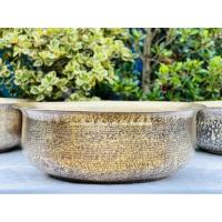 ราคา อ่างทองเหลืองตีมือโบราณ(พิเศษ) (26256341655)