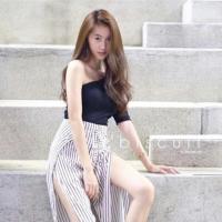 ราคา กางเกงผ่าข้าง ผูกเอว (915530109)