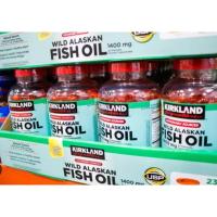 ราคา Kirkland Wild Alaskan Fish Oil 1,400 mg 230 เม็ด EXP04/26 (43057001711)