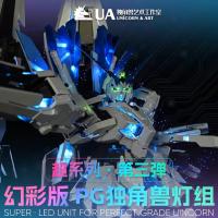 ราคา ชุดไฟ UA RGB LED UNIT สำหรับ PG Unicorn Gundam รุ่นสว่างมาก ป้ายไฟ เปิดเพลงได้ สำหรับสายสุด (28953008565)