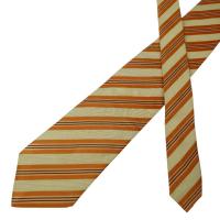 ราคา เนคไท Hugo Boss Silk Brown Stripe Italy เนคไทแบรนด์เนม ของแท้ (43661080249)