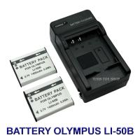 ราคา LI-50B \ LI50B Battery and Charger For Olympus 810UZ,Stylus 1030,Tough TG-870 iHS,VR-370,SP810,X-Z1,X-Z10,SZ15,SZ-20 (19402925945)