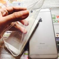 ราคา 5/5s/6/6s/6plus/7/7plus เคสใส กันรอยคราบน้ำ แบบบาง 0.18 mm นิ่มทั้งตัวคะ (18987706)