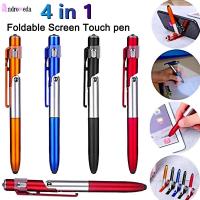 ราคา 4 In1 ที่วางโทรศัพท์มือถือ ปากกาลูกลื่น อเนกประสงค์ พับได้ / ปากกาไฟ LED เครื่องมือเขียน สํานักงาน 1 ชิ้น (20427377953)