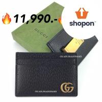 ราคา New gucci card holder รุ่นนี้มีตัวหนีบด้านหลัง (42677287148)