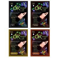 ราคา [ 1ซอง ] OK Herbal แชมพูปิดผมขาว โอเค เฮอเบิล แชมพูสระ แชมพูเปลี่ยนสีผม ขนาด30มล. พร้อมส่ง (19171420154)