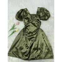 ราคา มินิเดรสเว้าเอว แขนตุ๊กตา (3036738296)
