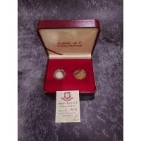 ราคา เหรียญที่ระลึกครบ 95 ปี โรงเรียนนายร้อยตำรวจ (ชุด 2 เหรียญ เนื้อเงินขัดเงาและเนื้อนวะ) พ.ศ.2539 พร้อมใบเซอร์และกล่องเดิม (20260731751)