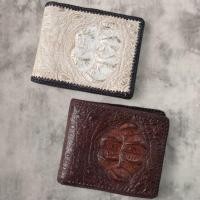 ราคา กระเป๋าสตางค์หนังจระเข้แท้ 100% (22368449663)