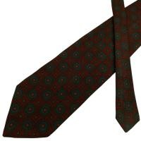 ราคา เนคไท Polo Ralph Lauren Silk Brown Geometric USA เนคไทแบรนด์เนม ของแท้ (44311813581)