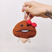 ราคา พวงกุญแจตุ๊กตาเห็ดนาเมโกะ Nameko x Hello Kittyใส่ทิชชู่ (51402349324)