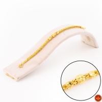 ราคา LSW สร้อยข้อมือทองคำแท้ 2 สลึง (7.58 กรัม) ลาย4เสาคั่นกลาง3ประคำคั่นมีนา BD-134 (6047218178)