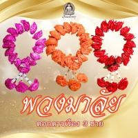 ราคา พวงมาลัยกลม 3 ชาย พวงมาลัยคล้องข้อมือ ดอกดาวเรือง เนื้อพลาสติก (27221149651)