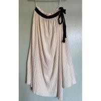 ราคา ZARA wrap midi pleat skirt (size s) (12732227045)