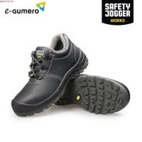 ราคา [ร้านนี้ Safety สุด] SAFETY JOGGER - BESTRUN S3 รองเท้าเซฟตี้ หัวเหล็ก แผ่นเหล็กกันทะลุ หนังแท้ รองเท้านิรภัย (40077722097)