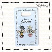 ราคา พร้อมส่ง Toy story Mr. & Mrs.Potato Head Earrings ต่างหู แบบเจาะ ทอยสตอรี่ โปเตโต้ เฮด (6590838663)
