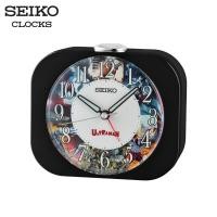 ราคา SEIKO CLOCKS นาฬิกาปลุก รุ่น QHE913K ขนาด 3.8 x 4.4 นิ้ว เดินเรียบ สีดำ (40705825634)