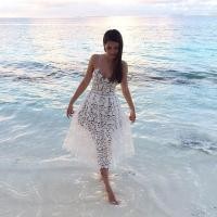 ราคา เดรสยาวแบบญาญ่าใส่เลยค่ะงานป้าย Roselani (2363722219)