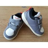 ราคา T095 รองเท้าเด็ก Nike สีเทา ของแท้มือสองสภาพดี (990180209)