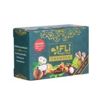 ราคา FLI Premium bright soap สบู่เอฟแอลไอ พรี่เมี่ยม สบู่สมุนไพร FLI เขียว (1 ก้อน 100 g.) สบู่ FLI soap (28331736614)