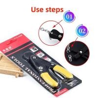 ราคา วัสดุเหล็กเปิดคีมตัดเปิดปิดคีมสแตนเลสโซ่สร้อยคอสร้อยข้อมือโซ่เครื่องมือ (25919631023)