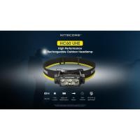 ราคา ไฟคาดศีรษะ NITECORE HC60UHE สว่าง 1600 LUMENS ส่องไกล 157 เมตร (26669608720)
