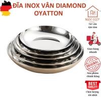 ราคา OYATON จานสแตนเลส จานสแตนเลส จานสแตนเลสมีพื้นผิว ชุดจานสแตนเลส จานสแตนเลส 2 ชั้น จานเกาหลี จานอาหารค่ํา (51903642989)