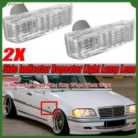 ราคา ⭐ การลดราคาครั้งใหญ่⭐ไฟเลี้ยวด้านข้างรถไฟหน้าเลนส์สําหรับ Benz W124 R129 W140 W202 W201 [firt-th] (50354099811)