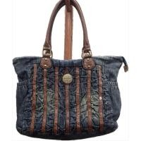 ราคา กระเป๋ายีนส์สายหนัง Miss Sixty มือสอง (28135733084)