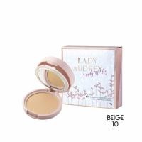 ราคา Lady Audrey แป้งฝุ่นอัดแข็งผสมรองพื้น Pressed Powder สีเบจเบอร์ 10 (5158653180)