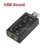 ราคา USB Sound Card External Audio Adapter 7.1 ของเเท้ (18517803980)