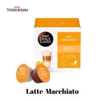 ราคา Nescafe Dolce Gusto Latte Macchiato แคปซูลกาแฟ 1 กล่อง/16 แคปซูล ลาเต้ แมคคิอาโต้ BBE:30/08/2026 (20771468959)