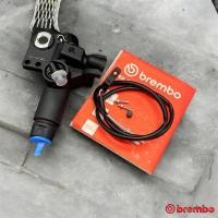 ราคา สวิตช์ไฟเบรคปั๊มฐานดำ Bremboแท้ 100% ใส่ได้ทั้งซ้ายและขวา (28570361276)