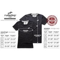 ราคา ️ เสื้อยืดรูทด็อก Rudedog ผู้ชาย เบอร์ S ลิขสิทธิ์แท้ (3929463952)