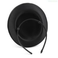 ราคา Nan หมวกแฟชั่นหมวกนุ่มที่คาดผมสําหรับอายุที่สุดสั้นขอบ Fedoras หมวกปานามาที่มีความซับซ้อนหมวกนักมายากล (41019373201)