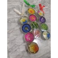 ราคา เทียนดอกไม้คละสีสวยๆๆ (41664071259)