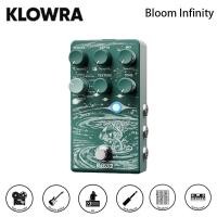ราคา KLOWRA กีตาร์ไฟฟ้าอุปกรณ์เอฟเฟกต์เดียวรวม Bloom Infinity Flower Collection World Delayed Reverb บรรยากาศ (48300650423)