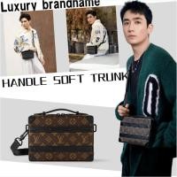 ราคา หลุยส์วิตตองLouis Vuitton LVHANDLE SOFT TRUNK Messenger Bagกระเป๋ากล้อง/สไตล์เดียวกันสำหรับผู้ชายแล (27777899227)