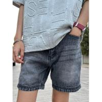 ราคา กางเกงยีนส์ขาสั้น15นิ้วผู้ชาย งานฟอกสี (42504131637)