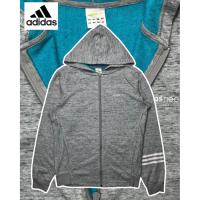 ราคา ดซิปยาวเต็มตัว สำหรับผู้หญิง สีเทา แบรนด์ Adidas Neo (ป้าย S) (58103775324)