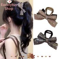 ราคา EUCALYTUSS โบว์เพชร, กิ๊บติดผมโบว์โรแมนติกเรียบง่าย, หรูหราหรูหราเพชรเต็มคลิปฉลามสวมใส่ทุกวัน (54004161857)
