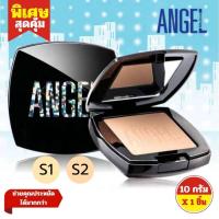 ราคา [ 1ชิ้น ] Mistine Angel มิสทิน แองเจิ้ล ออร่า บีบี พาวเดอร์ SPF25 PA++ แป้งผสมรองพื้นบีบี ขนาด 10 กรัม (1ชิ้น) (27279438762)