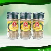 ราคา พริกไทยขาวป่น ตรามือที่ 1 60 กรัม (3ขวด) Ground White Pepper 1St Hand Brand (11991714848)