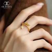 ราคา แหวนมังกรนำโชค แหวนแฟชั่นปรับได้สำหรับ ผู้หญิง สวยๆ (24481528694)