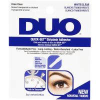 ราคา SDFGHJKL;Duo Quick Set Clear Lash Glue, Striplash Adhesive with Applicator, Latex Free, Rapid Dry, ใช้งานง่าย, Drys Clear, กาวติดขนตาปลอม 5 g, (แพ็ค 1)CYVBYUNIMOKBUVYCTDXCFVYGBH (48402545610)
